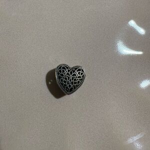 Pandora Heart-Shaped charm sterling silver authentic